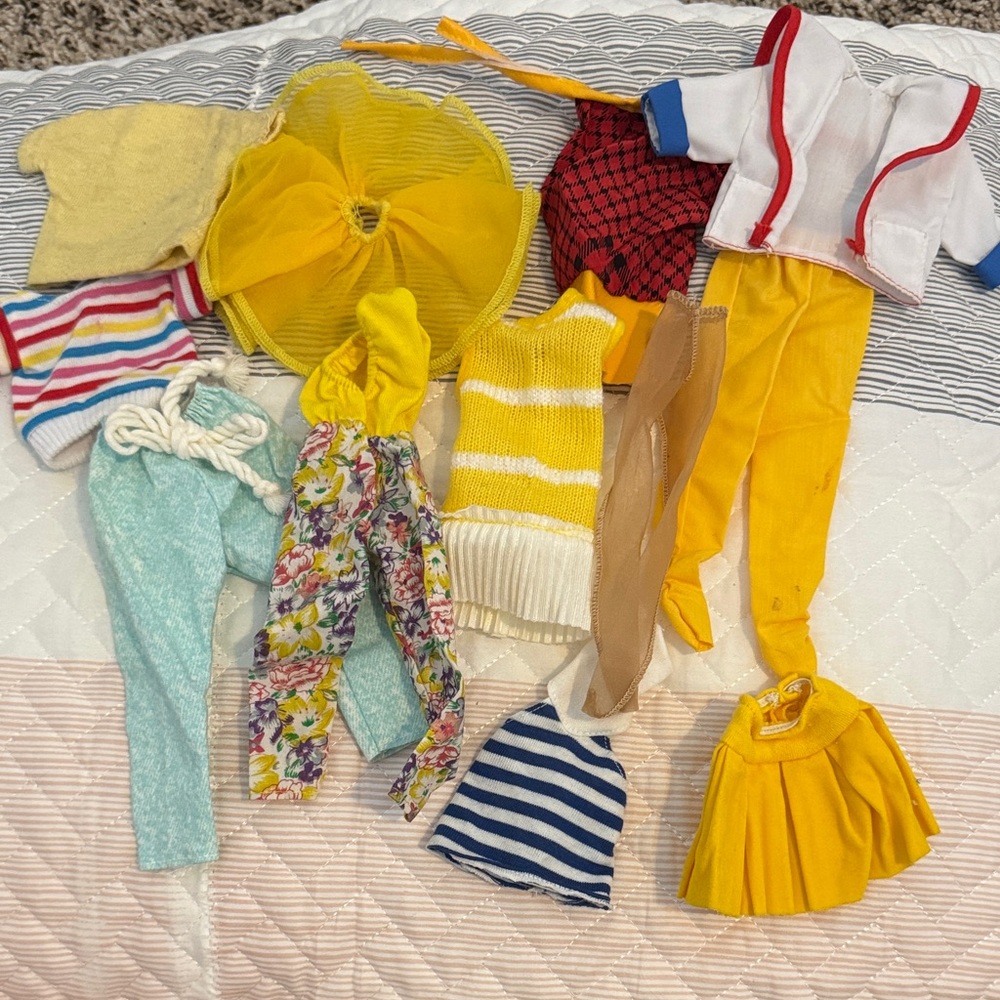 Vintage 80s/90s Barbie Doll Clothes Lot
